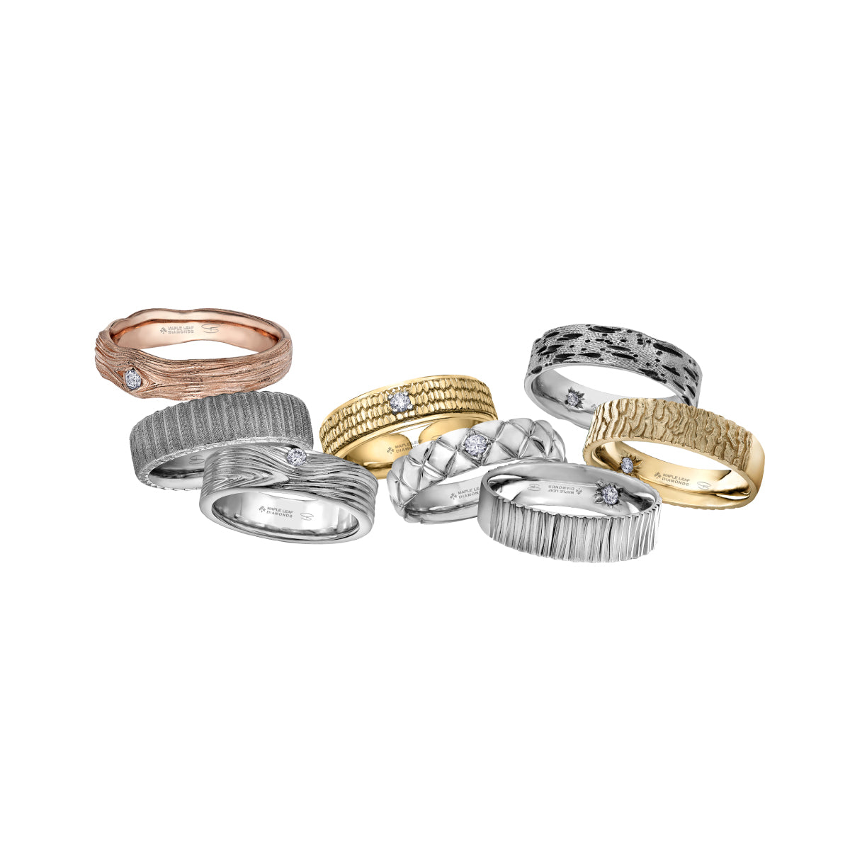 Men's Wedding Band Collection