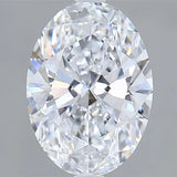 2.76ct Oval Lab Grown Diamond (Colour E, Clarity VVS1, IGI Certified)
