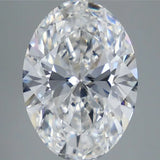 5.59ct Oval Lab Grown Diamond (Colour D, Clarity VVS2, IGI Certified)