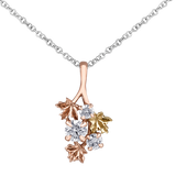 Maple Diamond Cluster Pendant