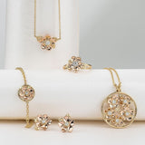 Alberta Wild Rose Pendant
