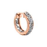 Enchanted Garden Hoop Earrings