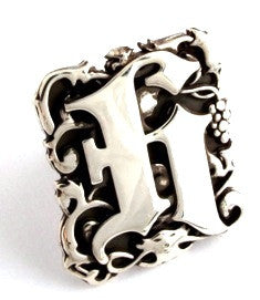 Letter H Cufflink