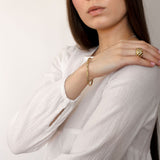Quilted Down Bangle
