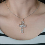 'Enchanted Cross' on model.