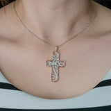 'Enchanted Cross' on model.