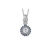 Vintage Frost Pendant