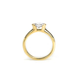 Essentials Oval Half Bezel Ring