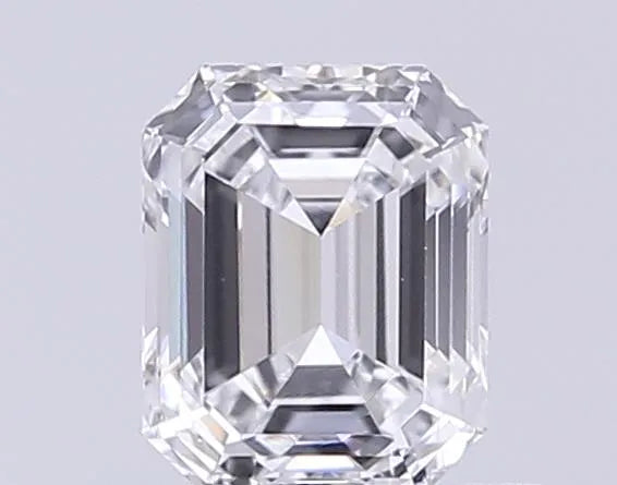 0.51ct Emerald Lab Grown Diamond (Colour E, Clarity VS2, IGI Certified)