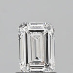 1.00ct Emerald Lab Grown Diamond (Colour D, Clarity VVS1, IGI Certified)