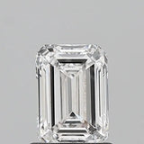 1.00ct Emerald Lab Grown Diamond (Colour D, Clarity VVS1, IGI Certified)