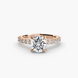 Solitaire with Pavé 6