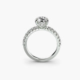 Solitaire with Pavé 6