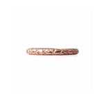 Quilted band crafted in 14KT rose gold. 