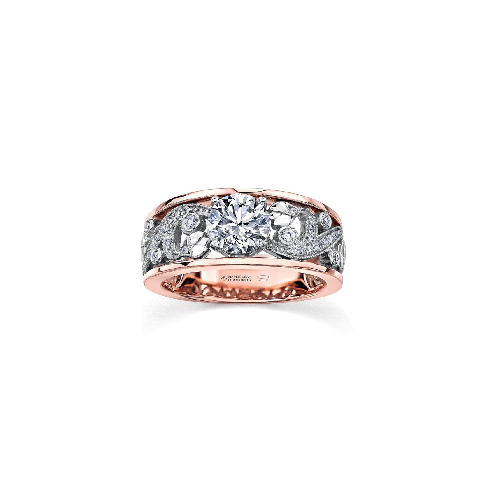 Maple Leaf Diamonds Eternal Flame 18ct White Gold Three Stone Diamond Ring  | 0118434 | Beaverbrooks the Jewellers