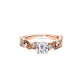 Enchanted Solitaire Engagement Ring