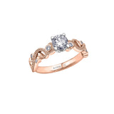 Enchanted Solitaire Engagement Ring