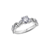 Enchanted Solitaire Engagement Ring