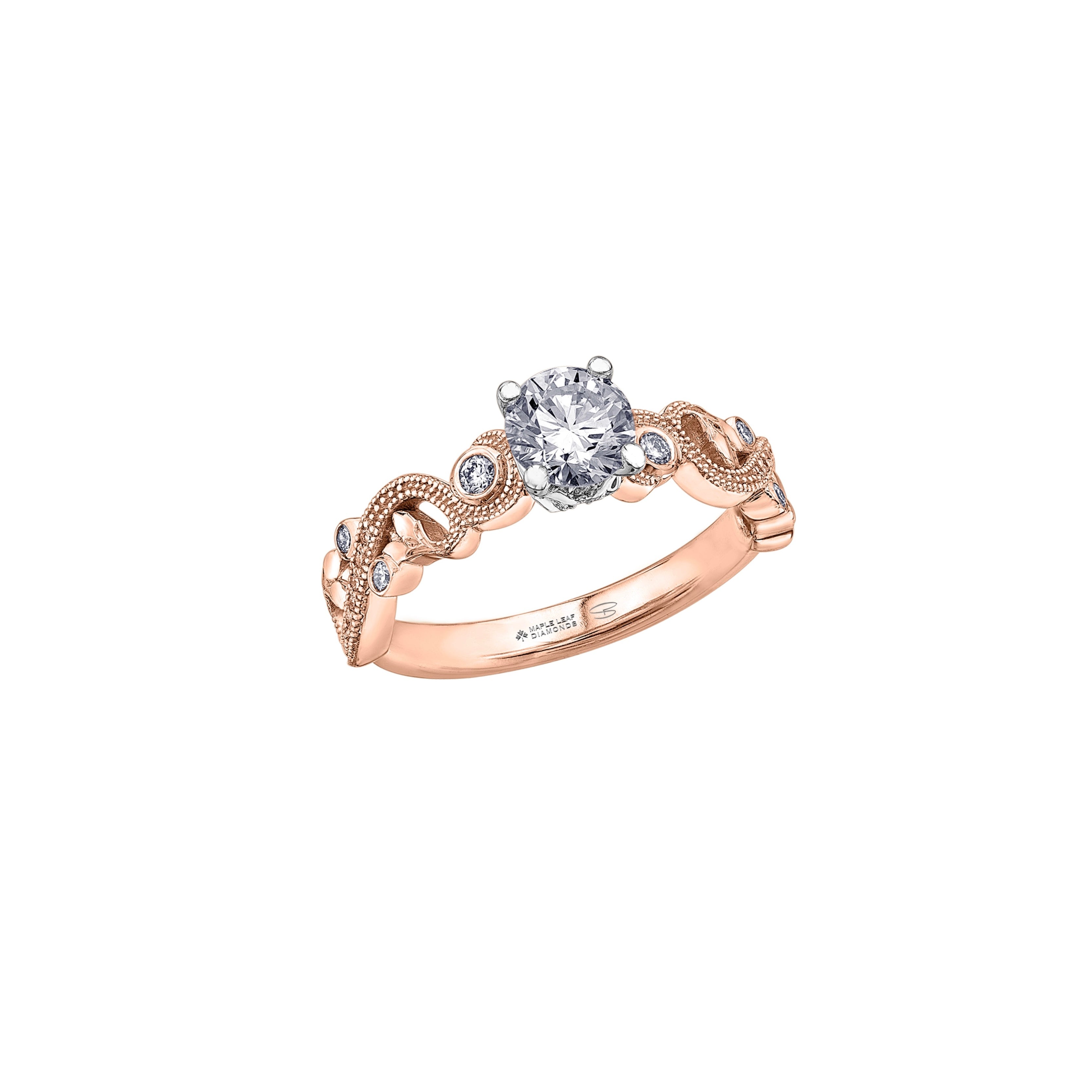 Enchanted Solitaire Engagement Ring