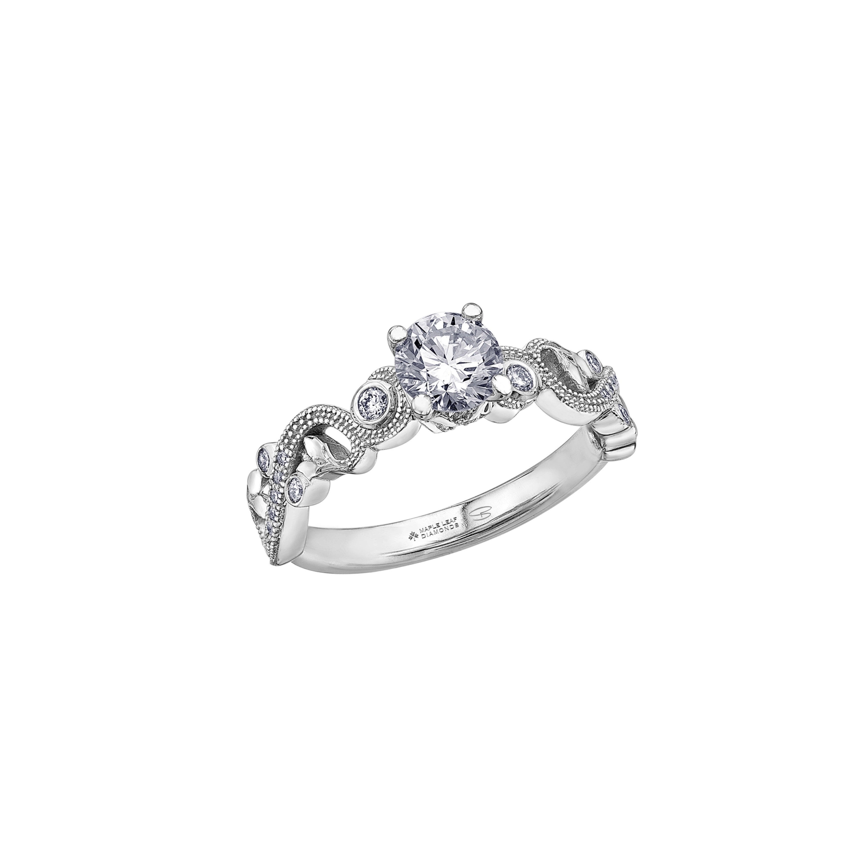 Enchanted Solitaire Engagement Ring