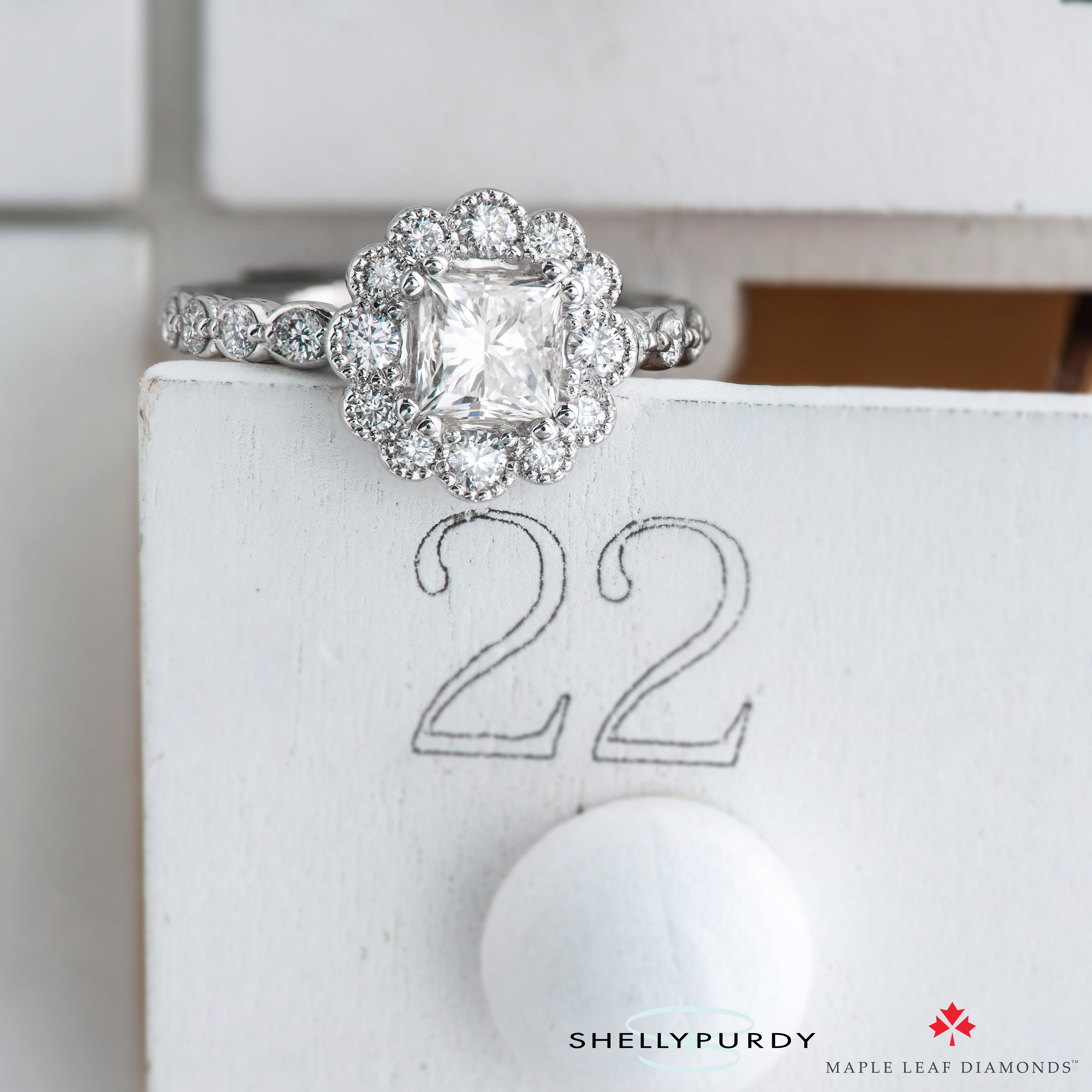 Princess Purdy Ice Princess Engagement Ring – Shelly Purdy