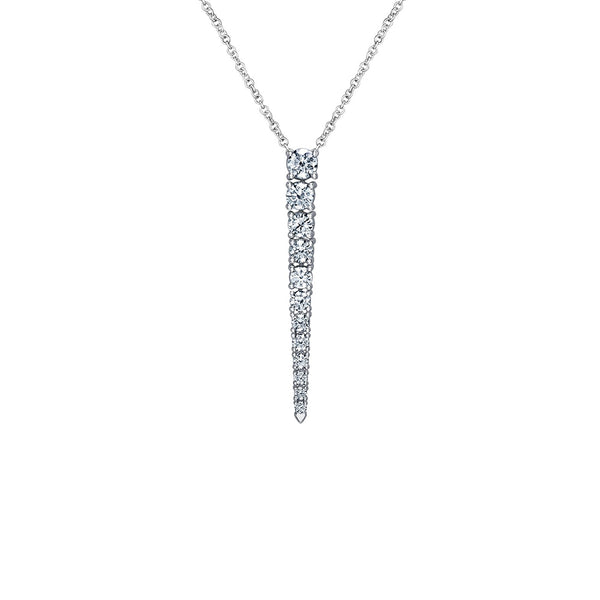 Diamond Icicle Necklace