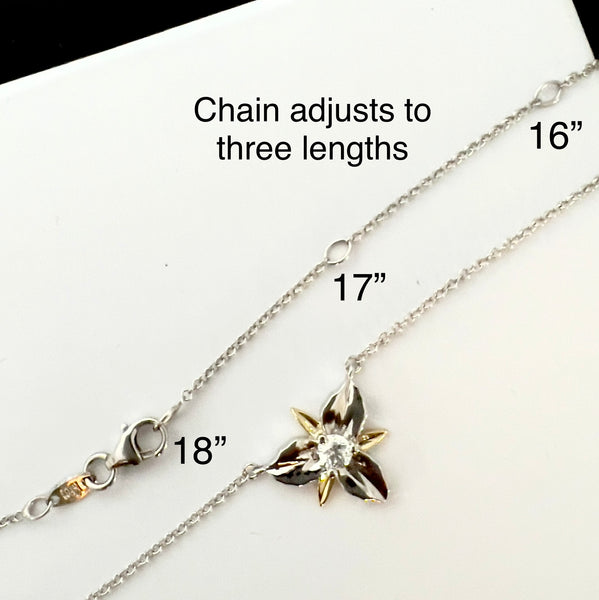 Ontario Trillium Necklace